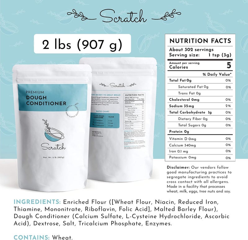 Scratch Premium Dough Conditioner - 2 LB - Image 2